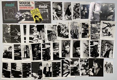 Lot 547 - PUNK MEMORABILIA INC 8X10" PHOTO COLLECTION.