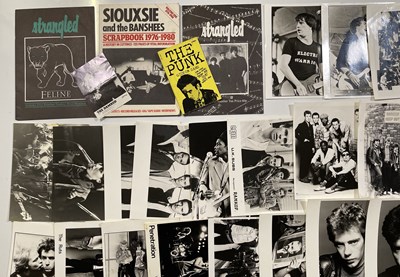 Lot 547 - PUNK MEMORABILIA INC 8X10" PHOTO COLLECTION.