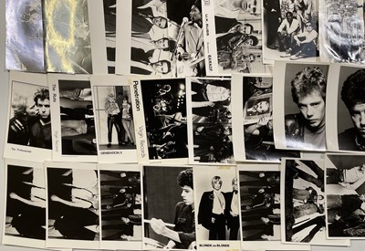 Lot 547 - PUNK MEMORABILIA INC 8X10" PHOTO COLLECTION.