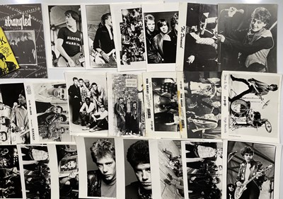 Lot 547 - PUNK MEMORABILIA INC 8X10" PHOTO COLLECTION.