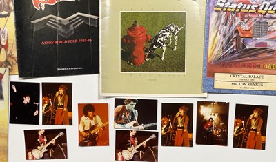 Lot 121 - METAL / HARD ROCK CONCERT PROGRAMMES C 1980S.