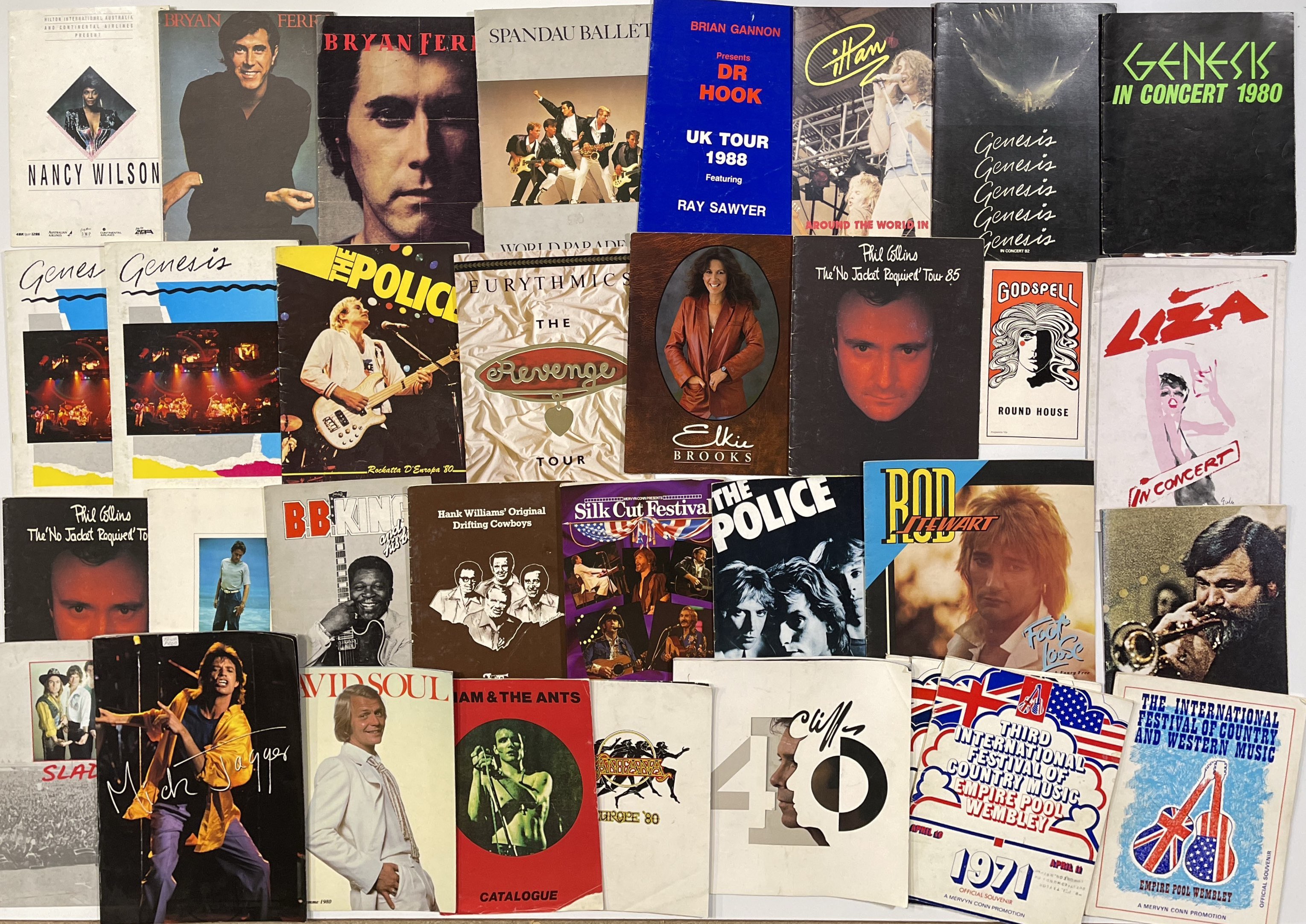 Lot 122 - CONCERT PROGRAMME ARCHIVE.