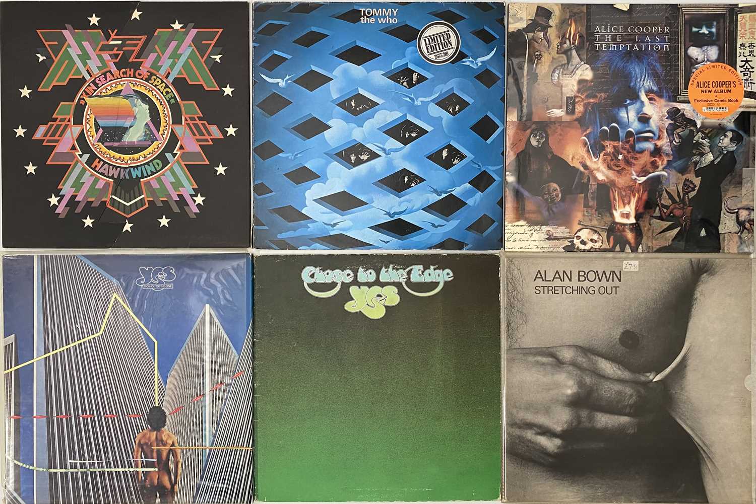 Lot 608 - ROCK / PROG - LP COLLECTION