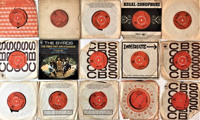 Lot 694 - Bob Dylan/ The Byrds - 7" Collection