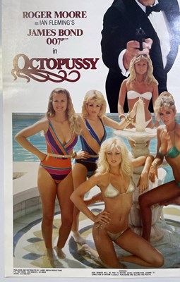 Lot 268 - JAMES BOND - OCTOPUSSY (1983) - US HALF SHEET POSTER.