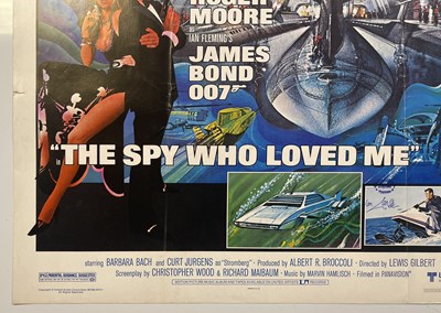 Lot 226 - JAMES BOND - THE SPY WHO LOVED ME (1977) - US HALF SHEET POSTER.