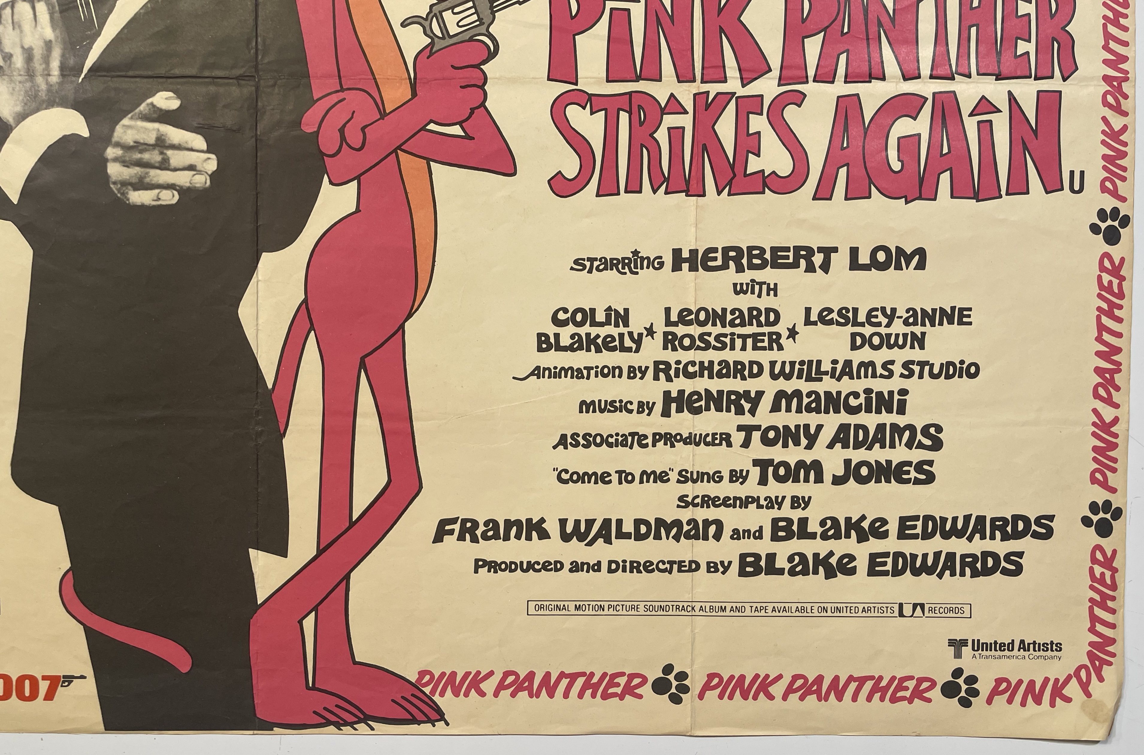 Lot 228 - JAMES BOND / PINK PANTHER- SPY WHO LOVED ME