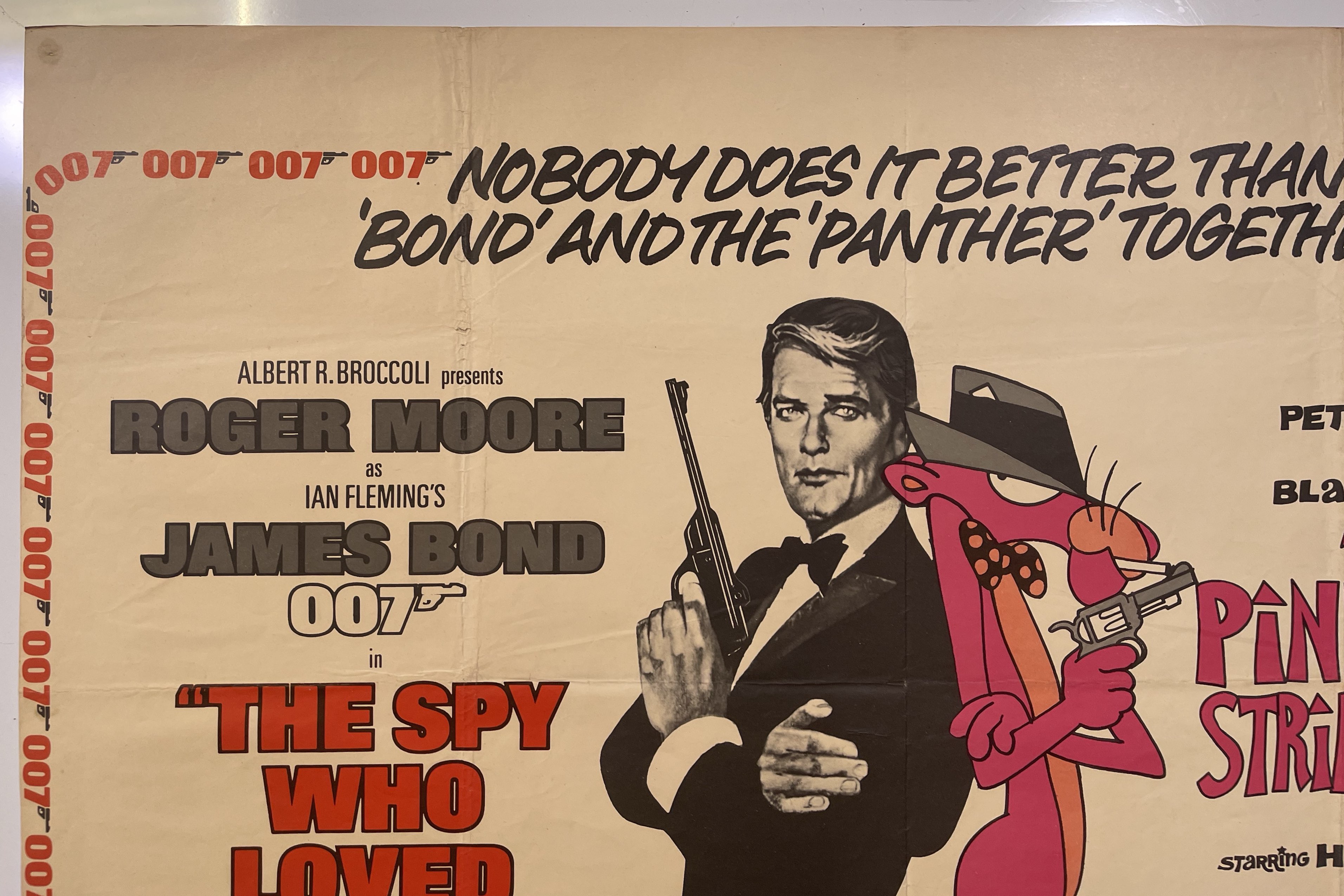 Lot 228 - JAMES BOND / PINK PANTHER- SPY WHO LOVED ME