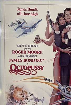 Lot 269 - JAMES BOND - OCTOPUSSY (1983) - US ONE SHEET POSTER.