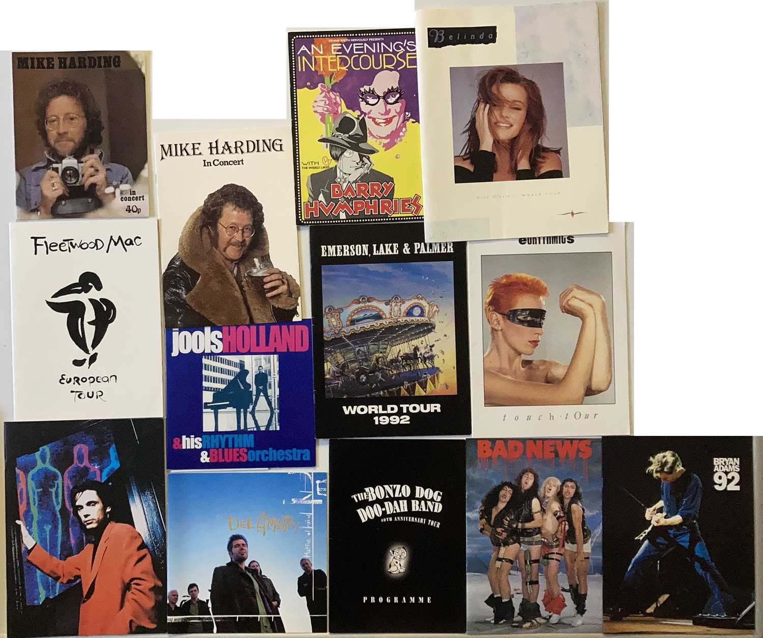 Lot 363 - CONCERT PROGRAMMES AND TICKETS - 70S-90S