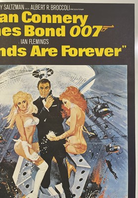 Lot 184 - JAMES BOND - DIAMONDS ARE FOREVER (1971) - C 1982 SWEDISH REISSUE.