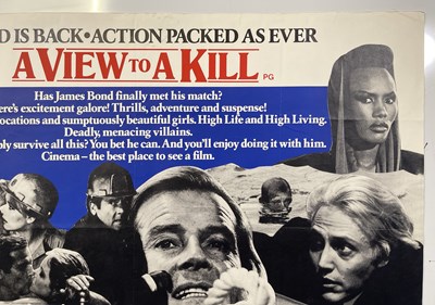 Lot 294 - JAMES BOND - A VIEW TO A KILL (1985) - MARLEY HAYLEY POSTER SET.