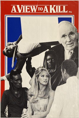 Lot 294 - JAMES BOND - A VIEW TO A KILL (1985) - MARLEY HAYLEY POSTER SET.