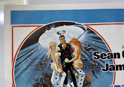 Lot 183 - JAMES BOND - DIAMONDS ARE FOREVER (1971) UK QUAD POSTER.