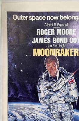 Lot 240 - JAMES BOND - MOONRAKER (1979) - US ONE-SHEET POSTER.