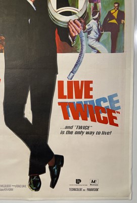 Lot 135 - JAMES BOND - YOU ONLY LIVE TWICE (1967) - PAKISTANI FILM POSTER.