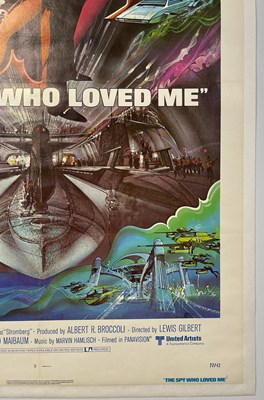 Lot 227 - JAMES BOND - THE SPY WHO LOVED ME (1977) - US ONE SHEET