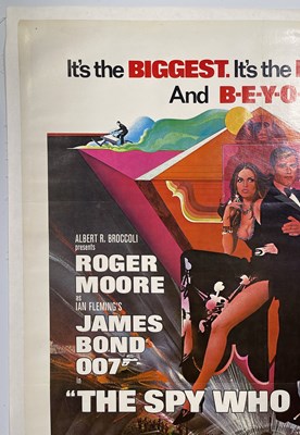 Lot 227 - JAMES BOND - THE SPY WHO LOVED ME (1977) - US ONE SHEET