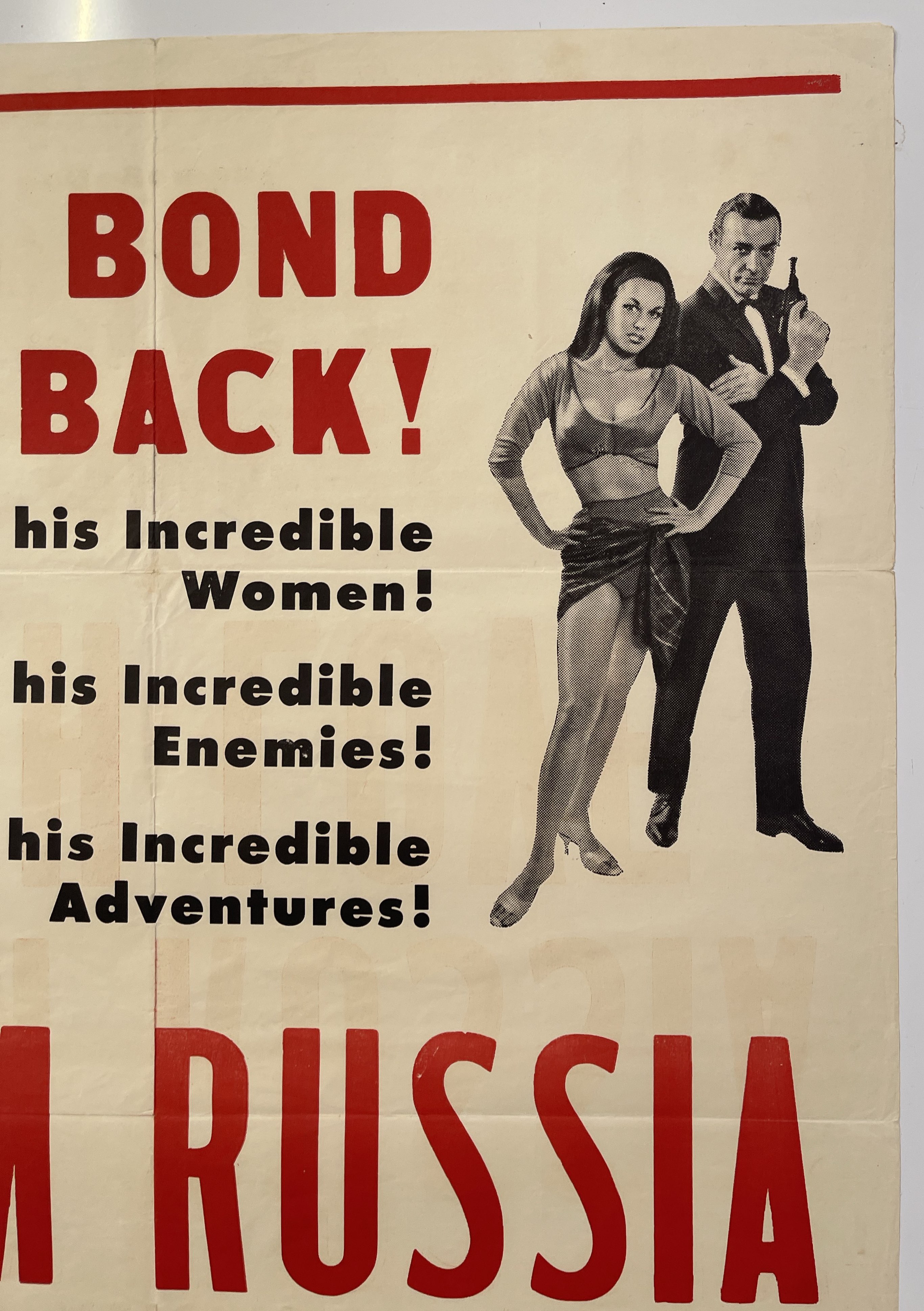 Lot 87 - JAMES BOND - FROM RUSSIA WITH LOVE (1963)
