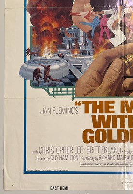 Lot 203 - JAMES BOND - THE MAN WITH THE GOLDEN GUN (1974) US ONE SHEET POSTER.