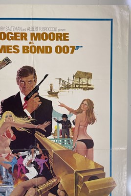 Lot 203 - JAMES BOND - THE MAN WITH THE GOLDEN GUN (1974) US ONE SHEET POSTER.