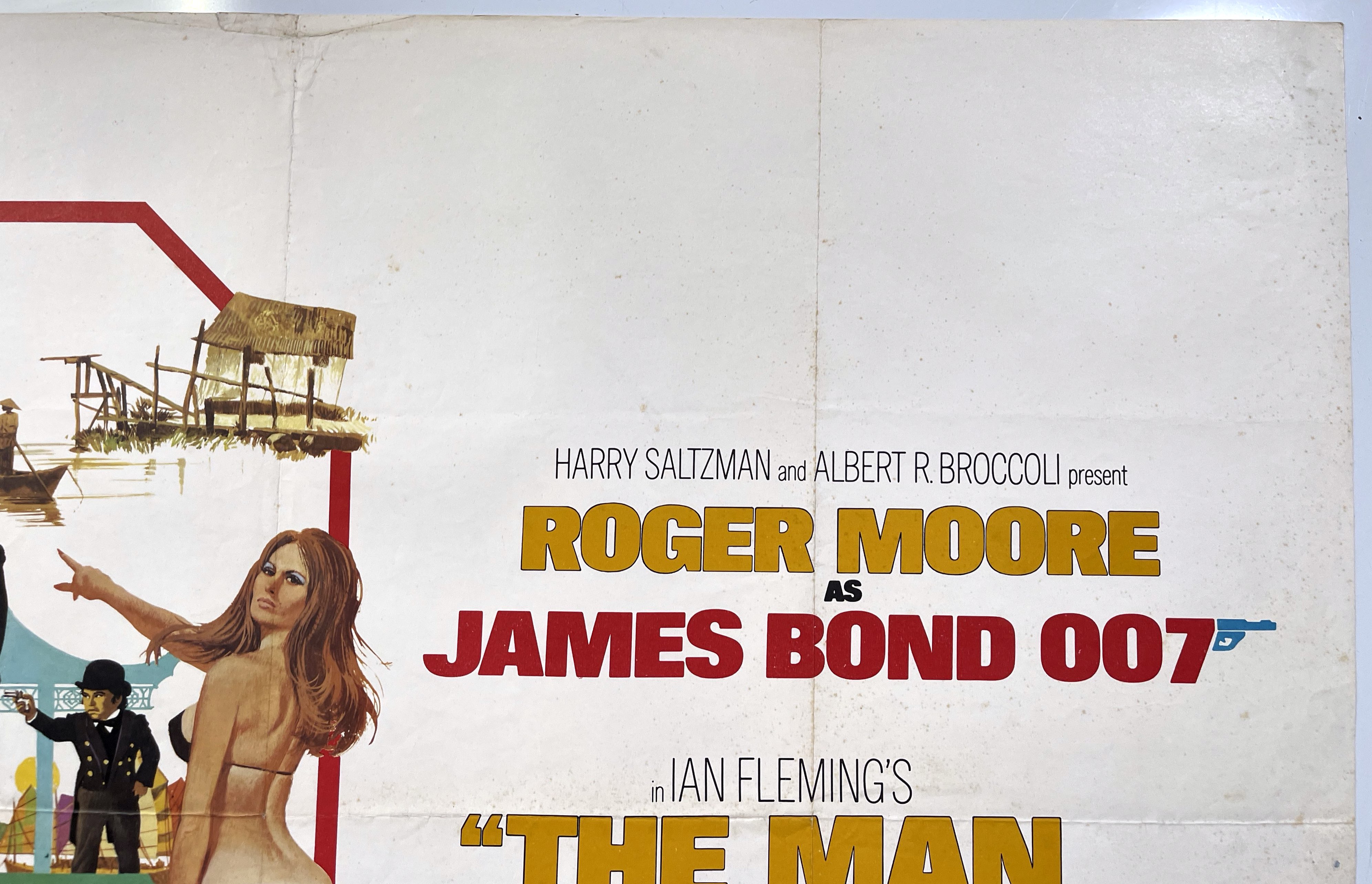 Lot 214 - JAMES BOND- THE MAN WITH THE GOLDEN GUN