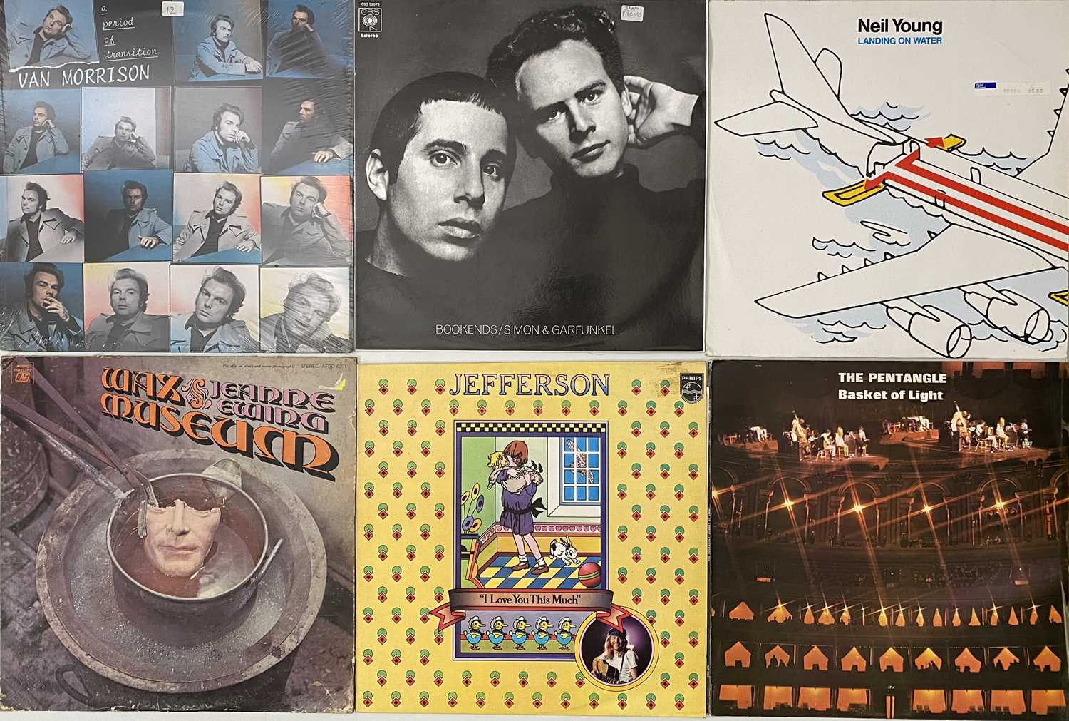 Lot 611 - FOLK / FOLK ROCK / BLUES / SINGER-SONGWRITER - LP COLLECTION