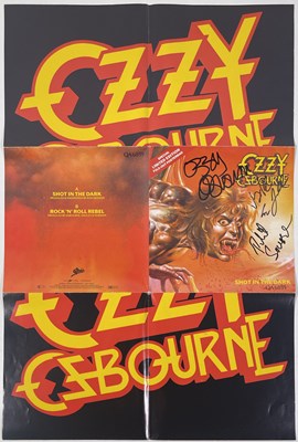 Lot 243 - OZZY OSBOURNE - SHOT IN THE DARK FULLY SIGNED 7"