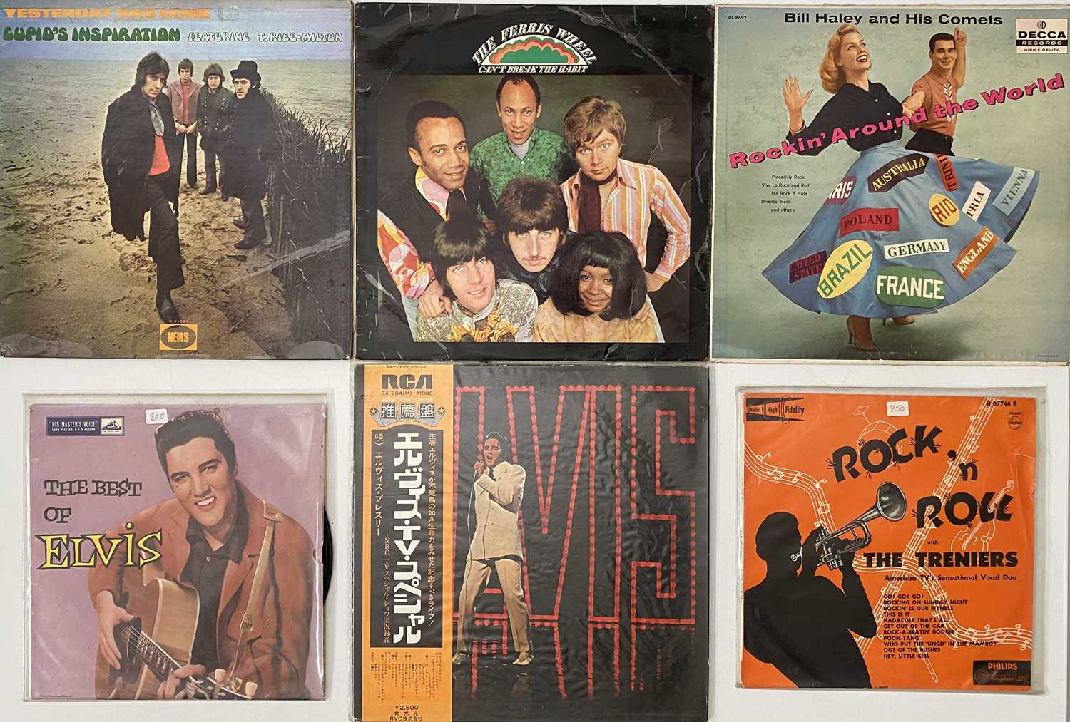 Lot 614 - 50's / 60's - ROCK N ROLL / POP / BEAT - LP COLLECTION