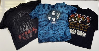 Lot 430 - KISS - C 1990S T-SHIRTS / CLOTHING.