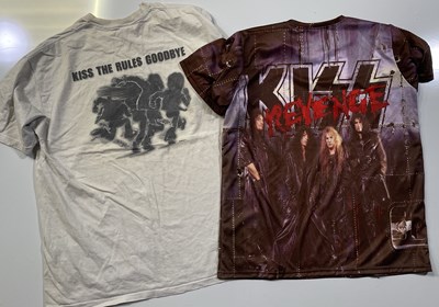 Lot 430 - KISS - C 1990S T-SHIRTS / CLOTHING.
