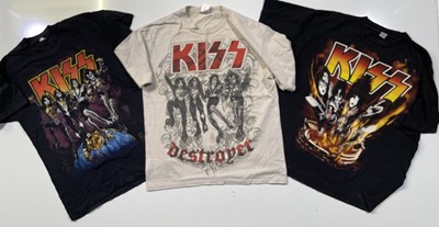 Lot 430 - KISS - C 1990S T-SHIRTS / CLOTHING.