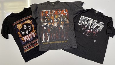 Lot 430 - KISS - C 1990S T-SHIRTS / CLOTHING.