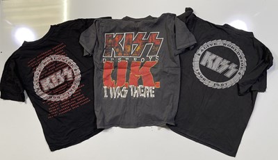 Lot 430 - KISS - C 1990S T-SHIRTS / CLOTHING.