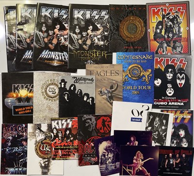 Lot 432 - KISS/METAL - CONCERT / TOUR PROGRAMME COLLECTION.