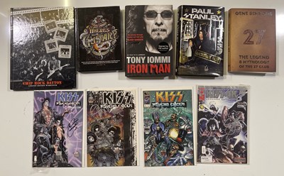 Lot 437 - KISS INTEREST - SIGNED BOOKS/COMICS.