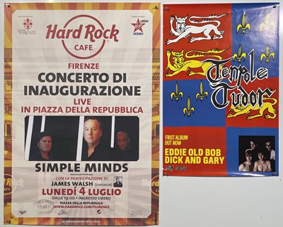 Lot 215 - ROCK / POP AND PUNK POSTERS INC REVILLOS .