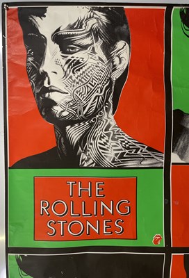 Lot 216 - THE ROLLING STONES - TATTOO YOU BILLBOARD POSTER.