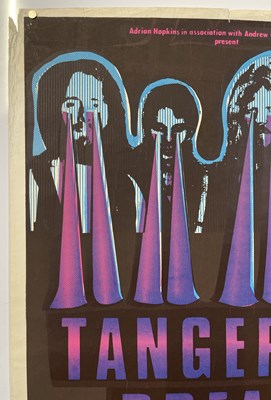 Lot 217 - TANGERINE DREAM - ORIGINAL 1978 CONCERT POSTER.