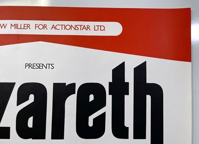 Lot 226 - NAZARETH - ORIGINAL 1977 CONCERT POSTER.