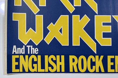 Lot 229 - YES INTEREST - RICK WAKEMAN 1976 CONCERT POSTER.
