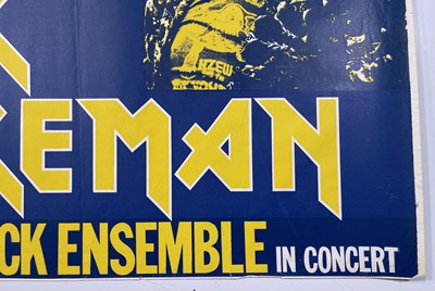 Lot 229 - YES INTEREST - RICK WAKEMAN 1976 CONCERT POSTER.