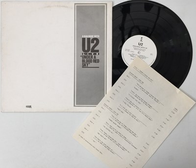Lot 731 - U2 - A DIALOGUE WITH U2 LP (ORIGINAL UK 1983 PROMO - U2-1)