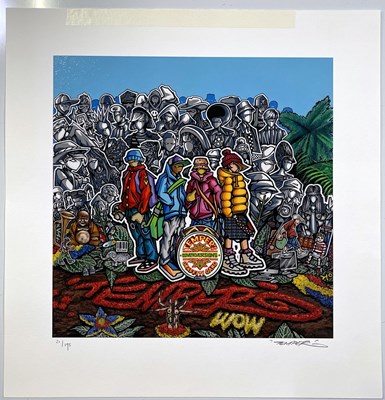 Lot 574 - TEMPER - THE BEATLES, (GRAFFITI GANG) LIMITED EDITION PRINT.