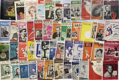 Lot 55 - SHEET MUSIC ARCHIVE - LIKELY 400+.