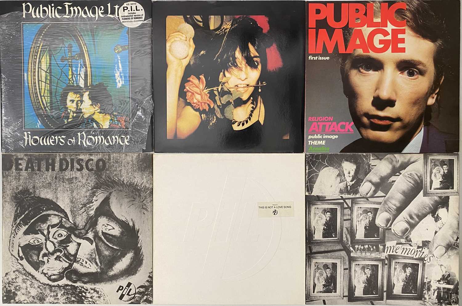 Lot 734 - PiL - LP/12" COLLECTION