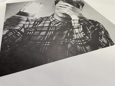 Lot 234 - BILLY BRAGG - BARNEY BUBBLES DESIGNED 'LIFE'S A RIOT' POSTERS.