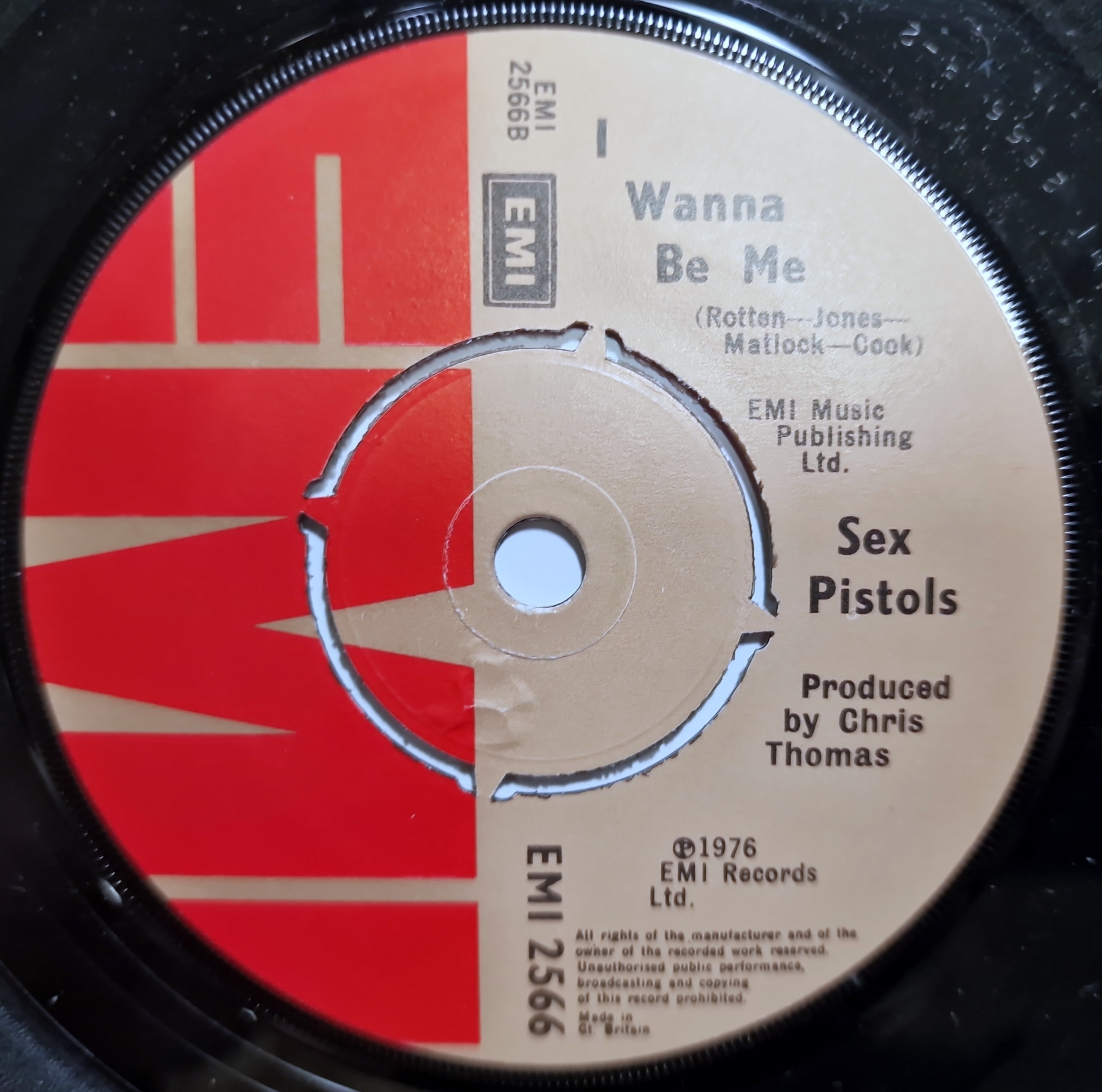 Lot 737 Sex Pistols Anarchy In The Uk 7 Original 6507