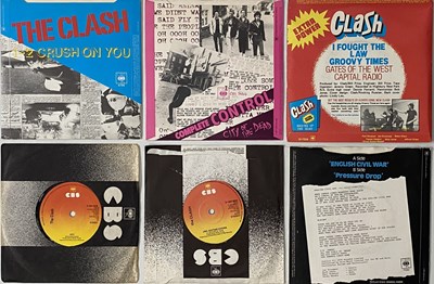 Lot 738 - THE CLASH - LP/7" COLLECTION