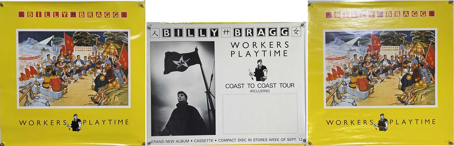 Lot 235 Billy Bragg Workers Playtime Era Posters